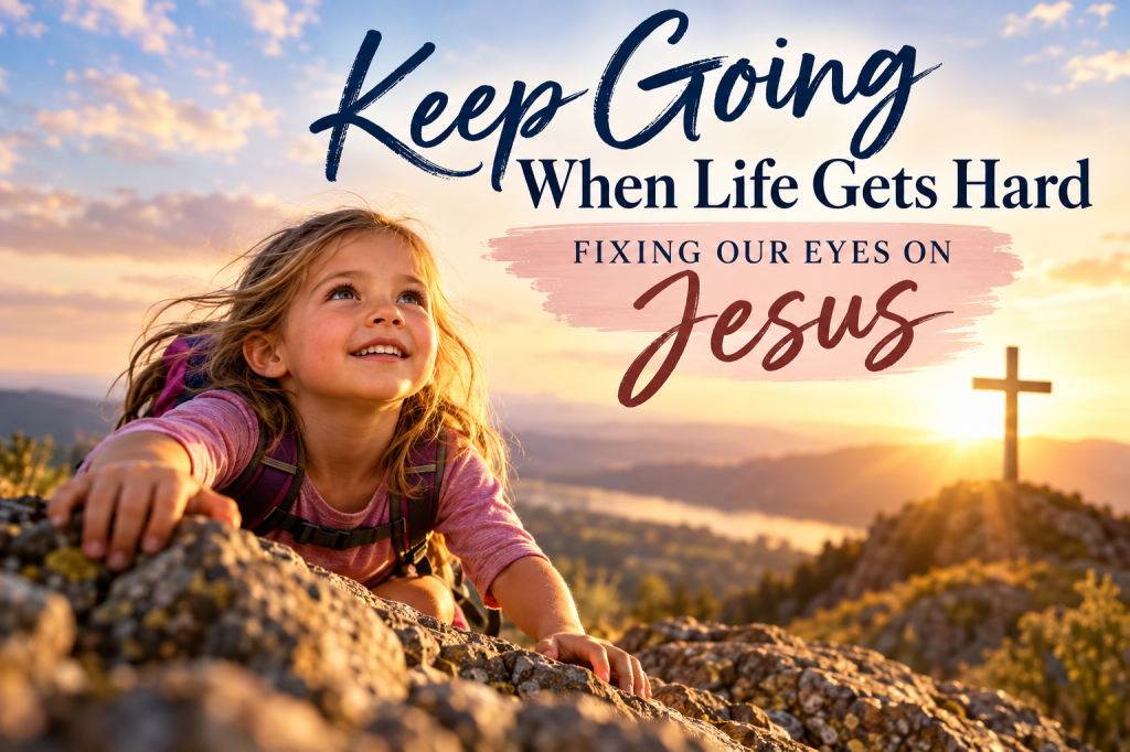 Keep Going When Life Gets Hard: Fixing Our Eyes on Jesus