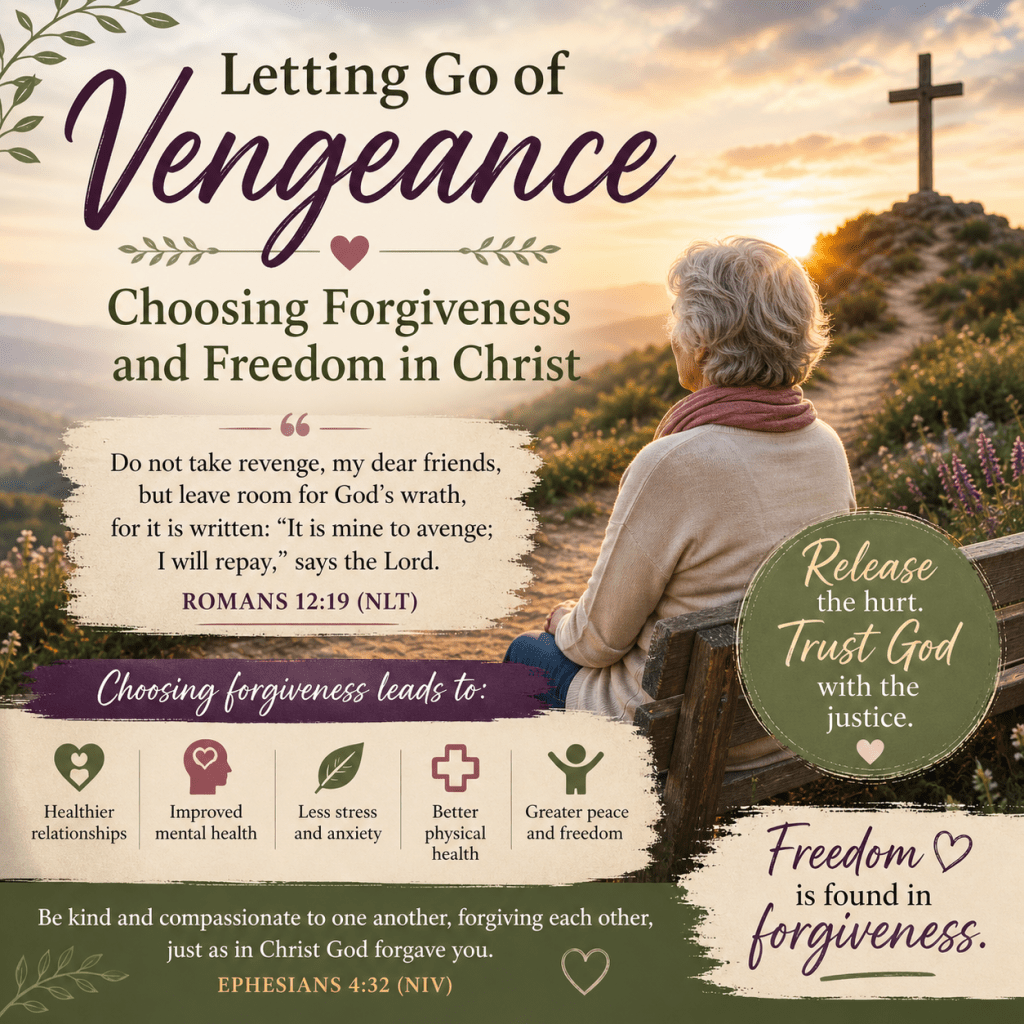 Letting Go of Vengeance: Choosing Forgiveness and Freedom in Christ