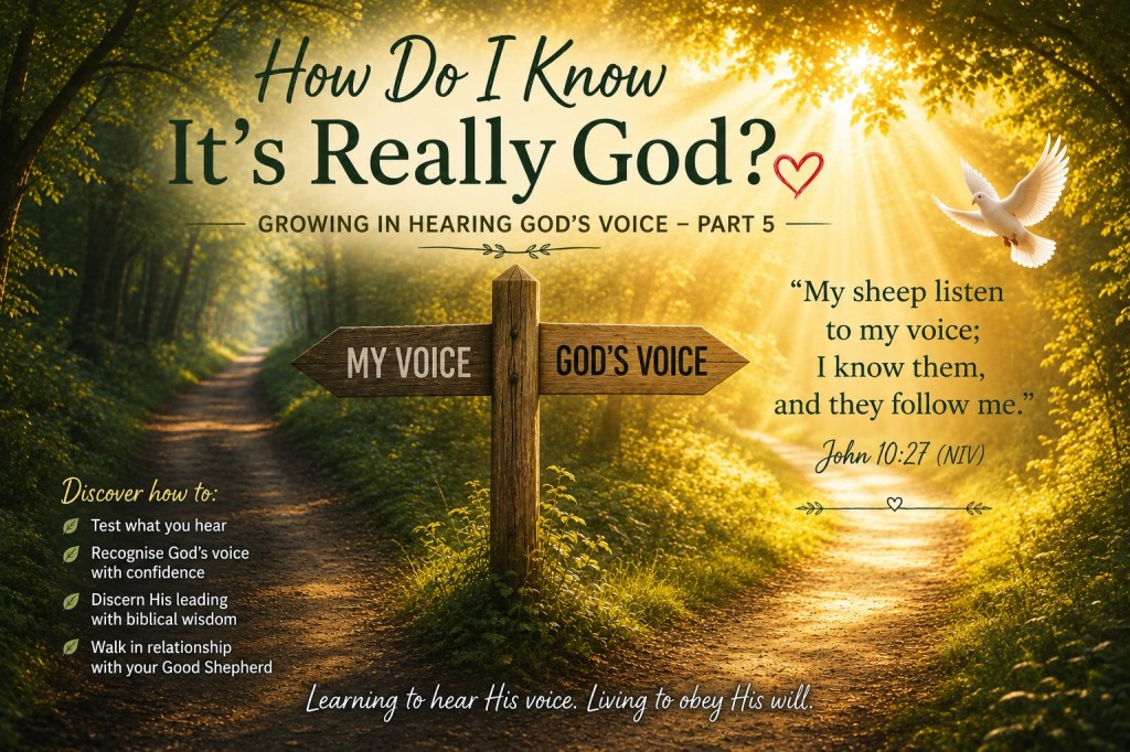 Growing in Hearing God’s Voice – Part&nbsp;5